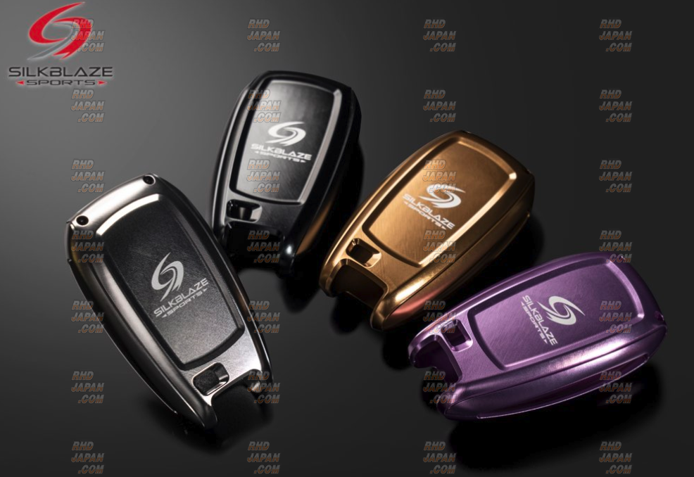 Silk Blaze Sports Aluminum Key Case Black - GR86 ZN8 - RHDJapan